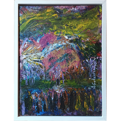 Llegada de migrantes - Ángel Gutiérrez